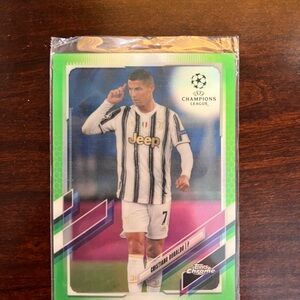 Cristiano Ronaldo Champions League 09/99 Neon Green Raw